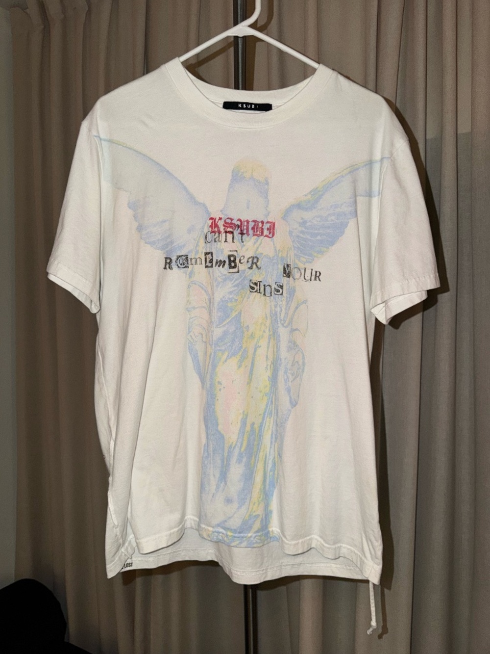Ksubi Vintage White - Sinners Kash - Medium Oversized Fit